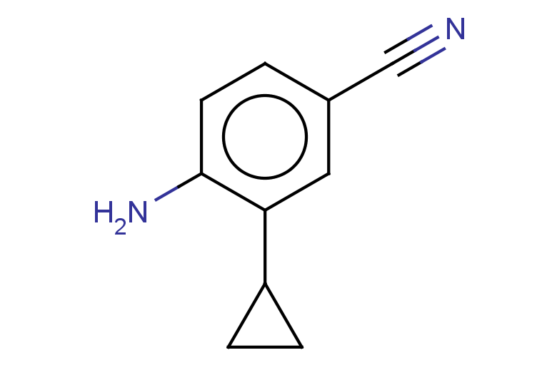 4-amino-3-cyclopropylbenzonitrile