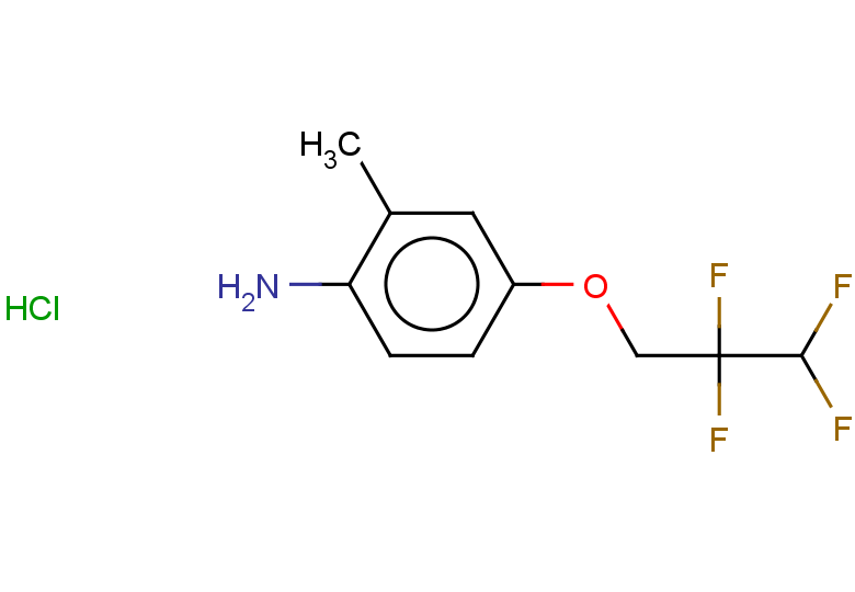 2-methyl-4-(2,2,3,3-tetrafluoropropoxy)aniline hydrochloride