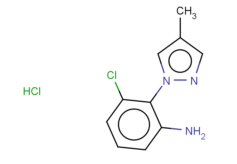 3-chloro-2-(4-methyl-1H-pyrazol-1-yl)aniline hydrochloride