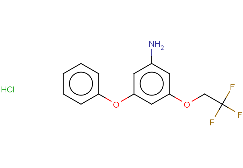 3-phenoxy-5-(2,2,2-trifluoroethoxy)aniline hydrochloride