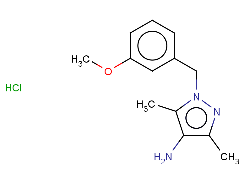 1-[(3-methoxyphenyl)methyl]-3,5-dimethyl-1H-pyrazol-4-amine hydrochloride