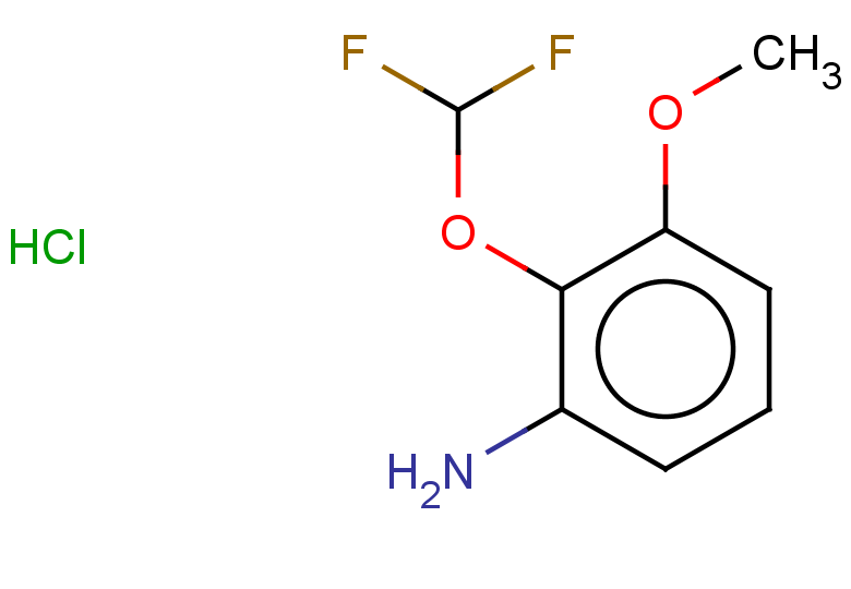 2-(difluoromethoxy)-3-methoxyaniline hydrochloride