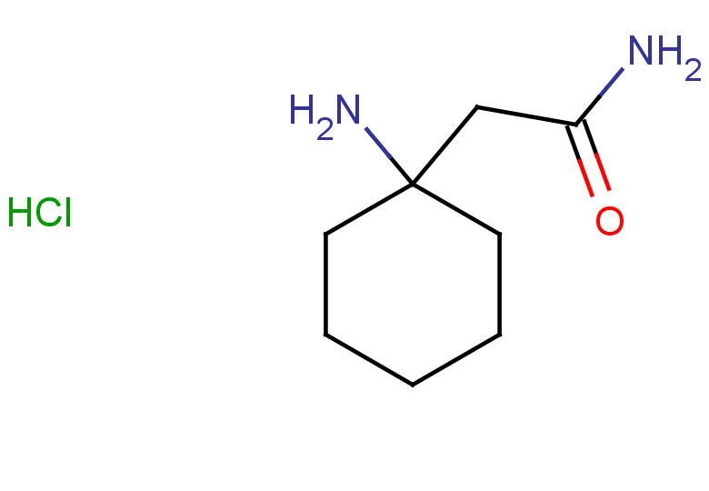 2-(1-aminocyclohexyl)acetamide hydrochloride