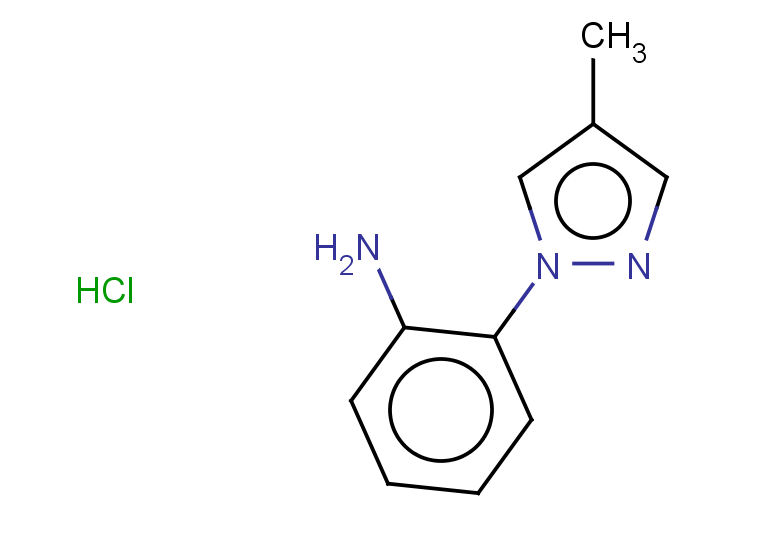 2-(4-methyl-1H-pyrazol-1-yl)aniline hydrochloride