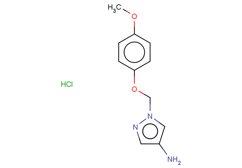 1-[(4-methoxyphenoxy)methyl]-1H-pyrazol-4-amine hydrochloride