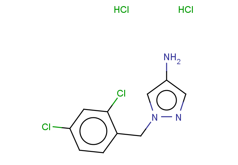 1-[(2,4-dichlorophenyl)methyl]-1H-pyrazol-4-amine dihydrochloride