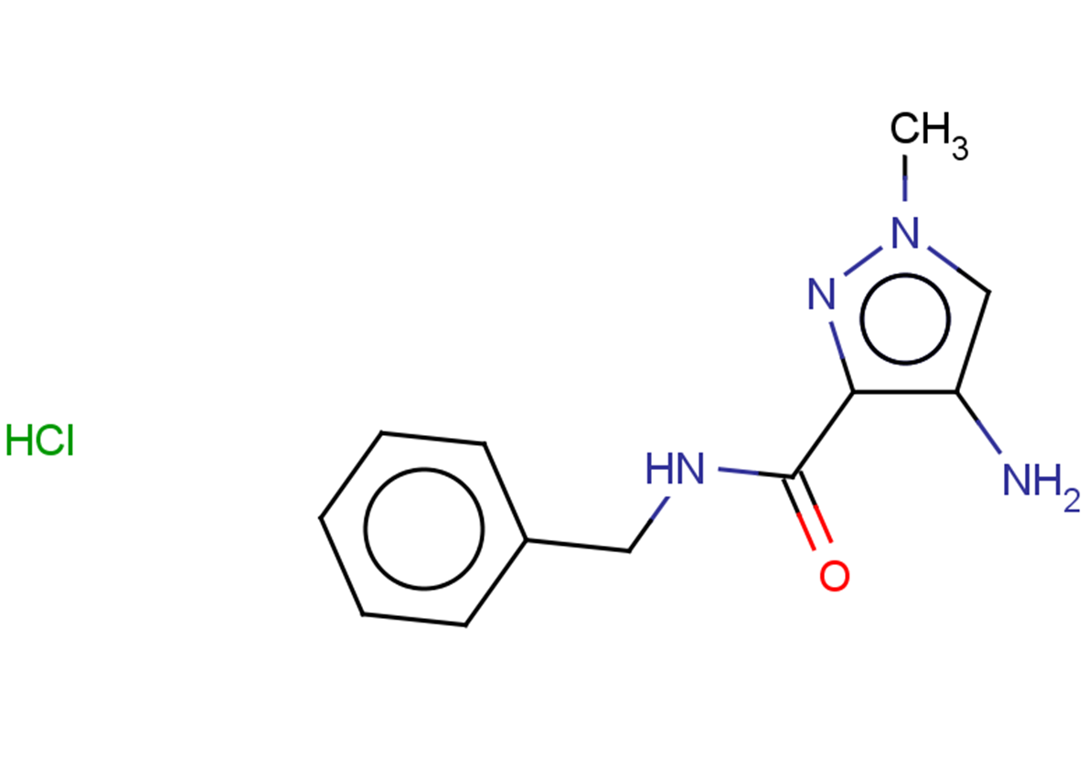 4-amino-N-benzyl-1-methyl-1H-pyrazole-3-carboxamide hydrochloride