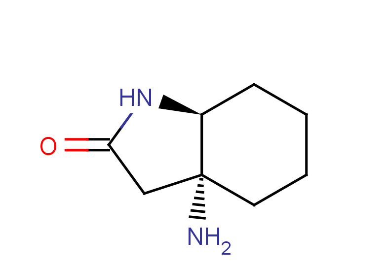 rac-(3aR,7aS)-3a-amino-octahydro-1H-indol-2-one, cis