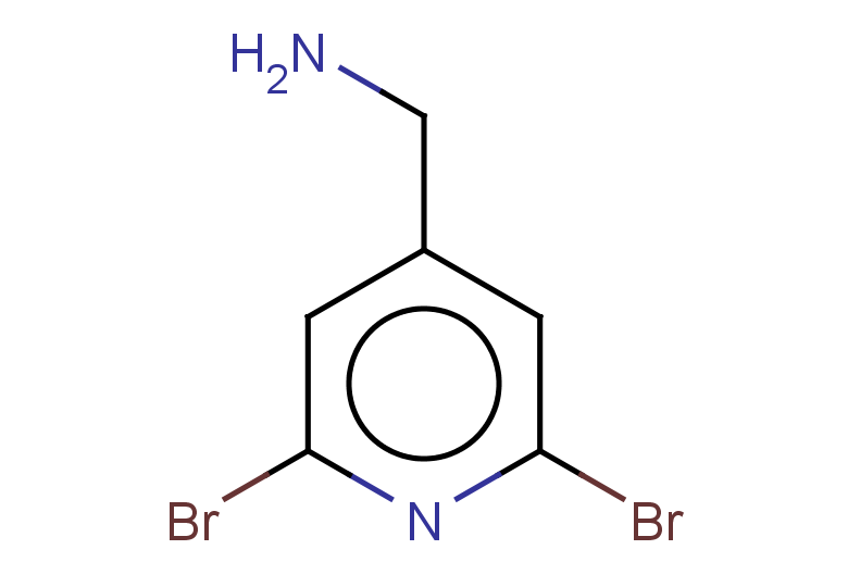 (2,6-dibromopyridin-4-yl)methanamine