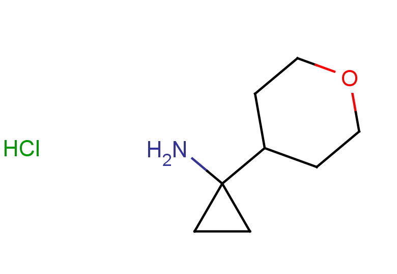 1-(oxan-4-yl)cyclopropan-1-amine hydrochloride