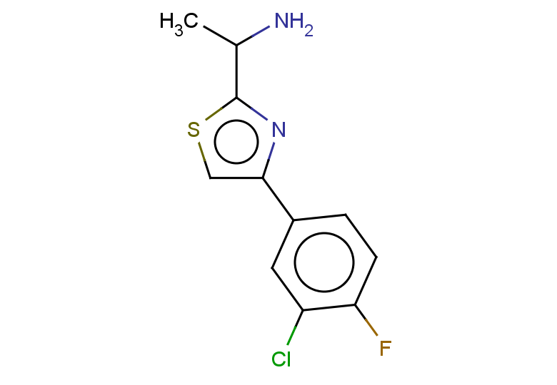 1-[4-(3-chloro-4-fluorophenyl)-1,3-thiazol-2-yl]ethan-1-amine