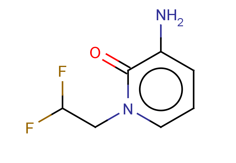 3-amino-1-(2,2-difluoroethyl)-1,2-dihydropyridin-2-one