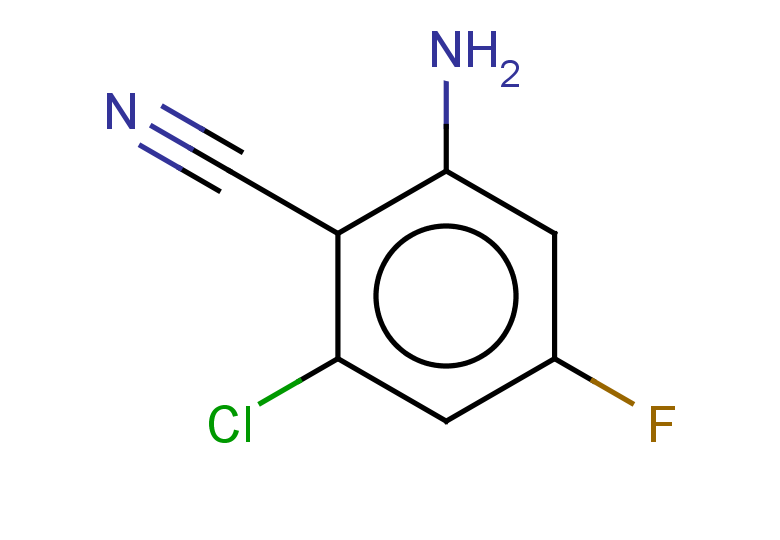 2-amino-6-chloro-4-fluorobenzonitrile