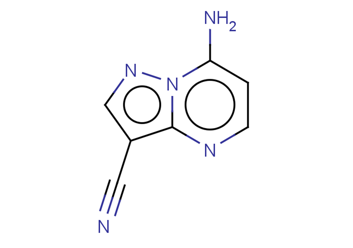 7-aminopyrazolo[1,5-a]pyrimidine-3-carbonitrile