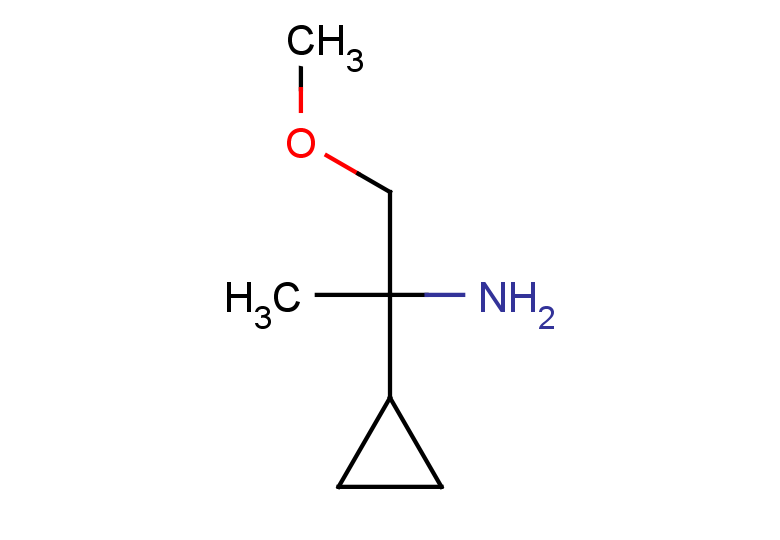 2-cyclopropyl-1-methoxypropan-2-amine