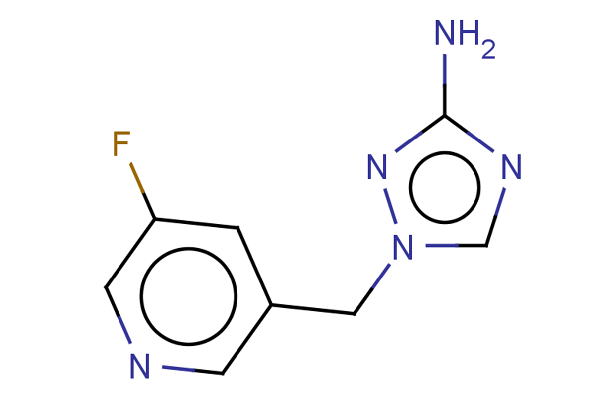1-[(5-fluoropyridin-3-yl)methyl]-1H-1,2,4-triazol-3-amine