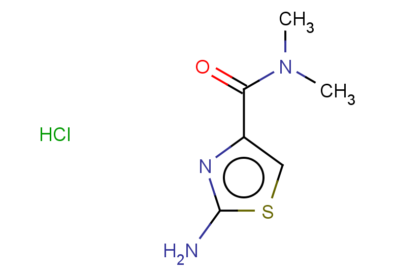 2-amino-N,N-dimethyl-1,3-thiazole-4-carboxamide hydrochloride