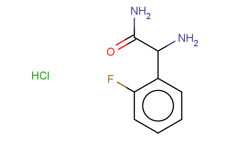 2-amino-2-(2-fluorophenyl)acetamide hydrochloride