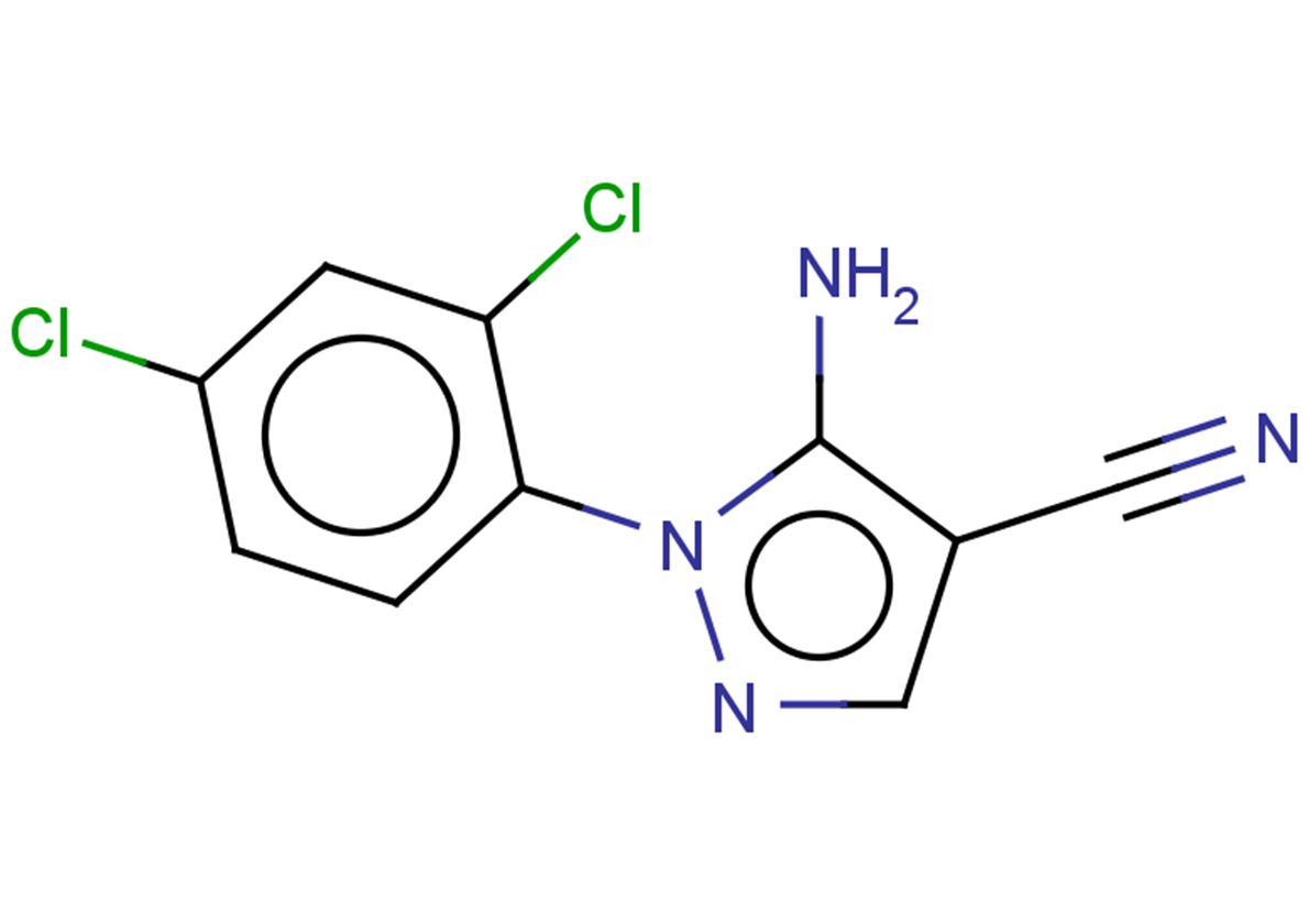 5-amino-1-(2,4-dichlorophenyl)-1H-pyrazole-4-carbonitrile