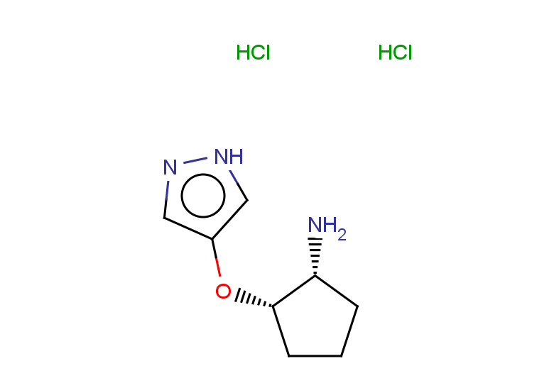 rac-(1R,2S)-2-(1H-pyrazol-4-yloxy)cyclopentan-1-amine dihydrochloride, cis