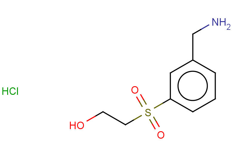 2-[3-(aminomethyl)benzenesulfonyl]ethan-1-ol hydrochloride
