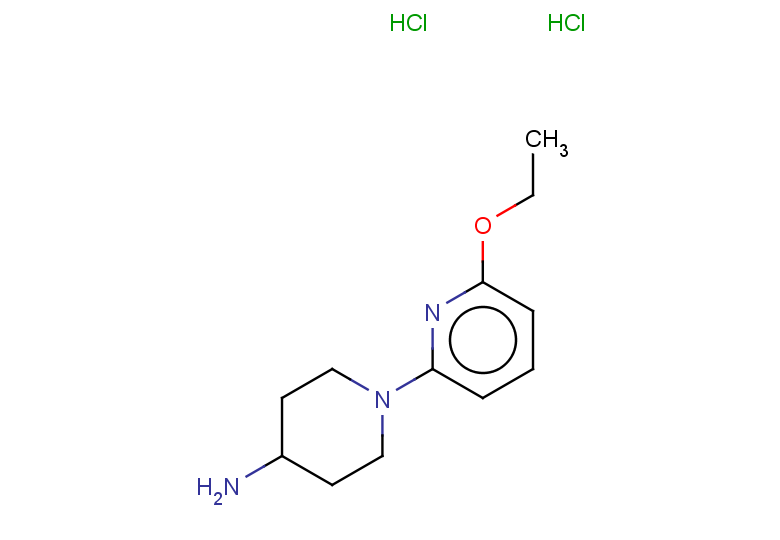 1-(6-ethoxypyridin-2-yl)piperidin-4-amine dihydrochloride