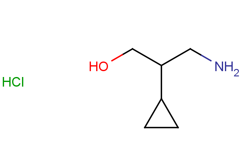 3-amino-2-cyclopropylpropan-1-ol hydrochloride