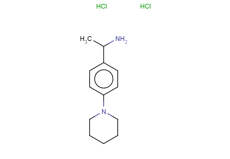1-[4-(piperidin-1-yl)phenyl]ethan-1-amine dihydrochloride