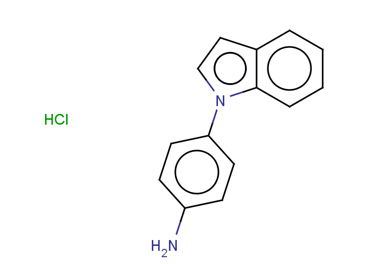4-(1H-indol-1-yl)aniline hydrochloride