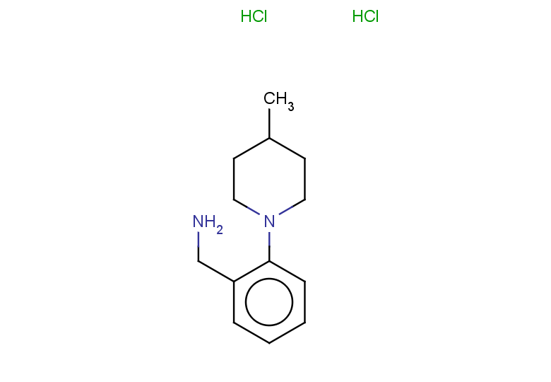 [2-(4-methylpiperidin-1-yl)phenyl]methanamine dihydrochloride