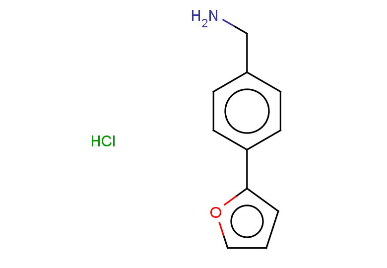 1-[4-(furan-2-yl)phenyl]methanamine hydrochloride