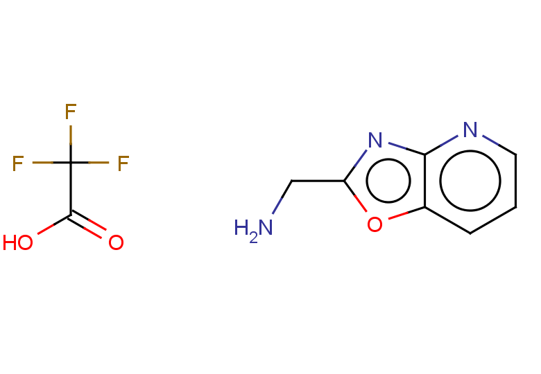 oxazolo[4,5-b]pyridin-2-ylmethanamine, trifluoroacetic acid