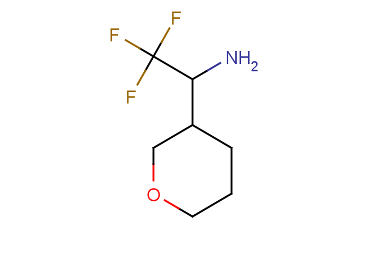 2,2,2-trifluoro-1-(tetrahydro-2?-pyran-3-yl)ethanamine