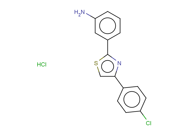 3-[4-(4-chlorophenyl)-1,3-thiazol-2-yl]aniline hydrochloride