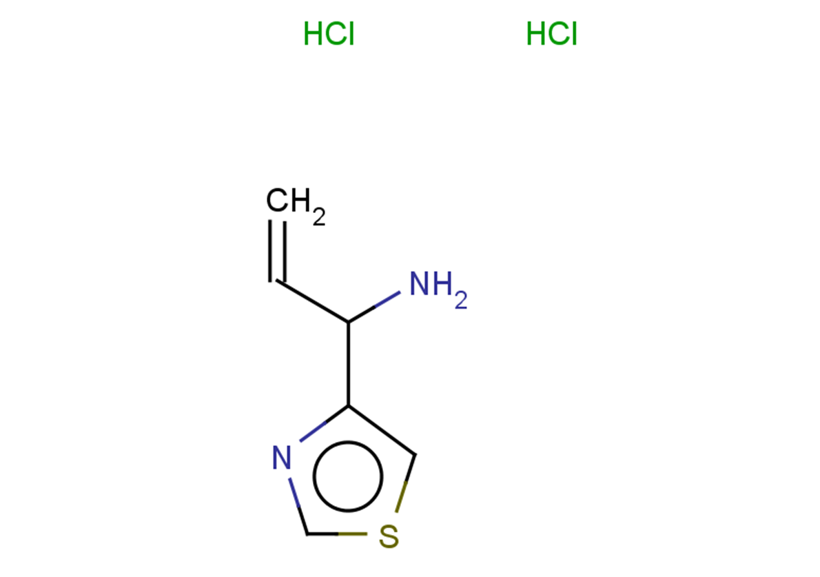 1-(1,3-thiazol-4-yl)prop-2-en-1-amine dihydrochloride