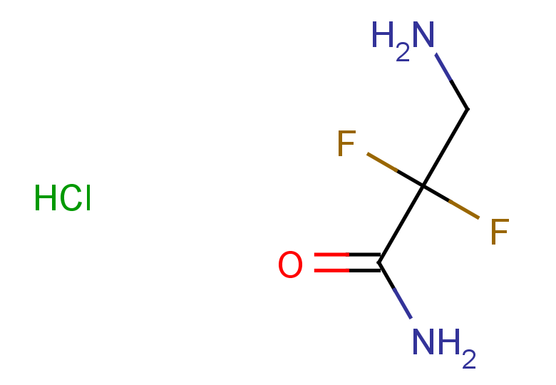 3-amino-2,2-difluoropropanamide hydrochloride