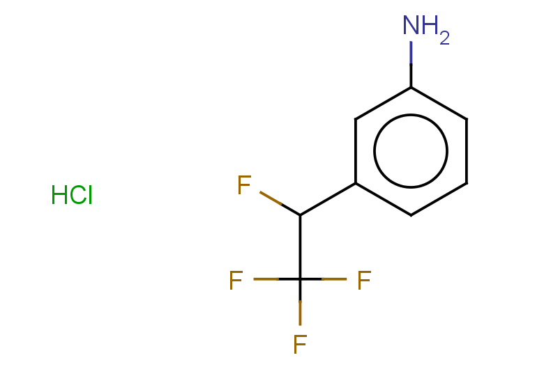 3-(1,2,2,2-tetrafluoroethyl)aniline hydrochloride