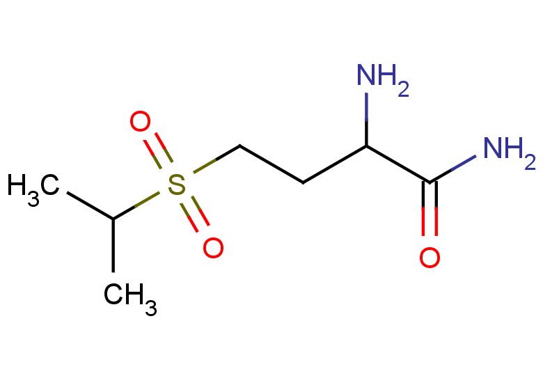 2-amino-4-(propane-2-sulfonyl)butanamide