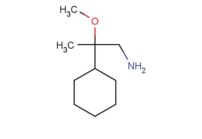 2-cyclohexyl-2-methoxypropan-1-amine