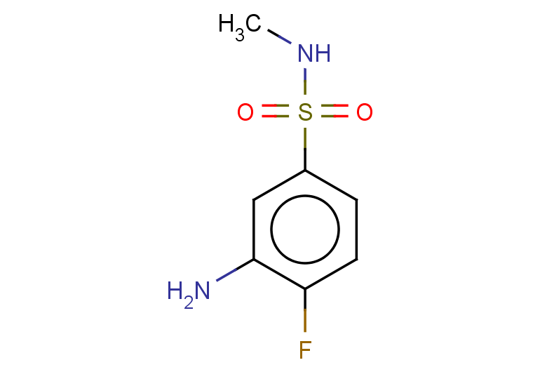 3-amino-4-fluoro-N-methylbenzene-1-sulfonamide