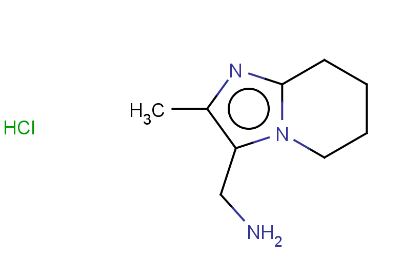 1-{2-methyl-5H,6H,7H,8H-imidazo[1,2-a]pyridin-3-yl}methanamine hydrochloride