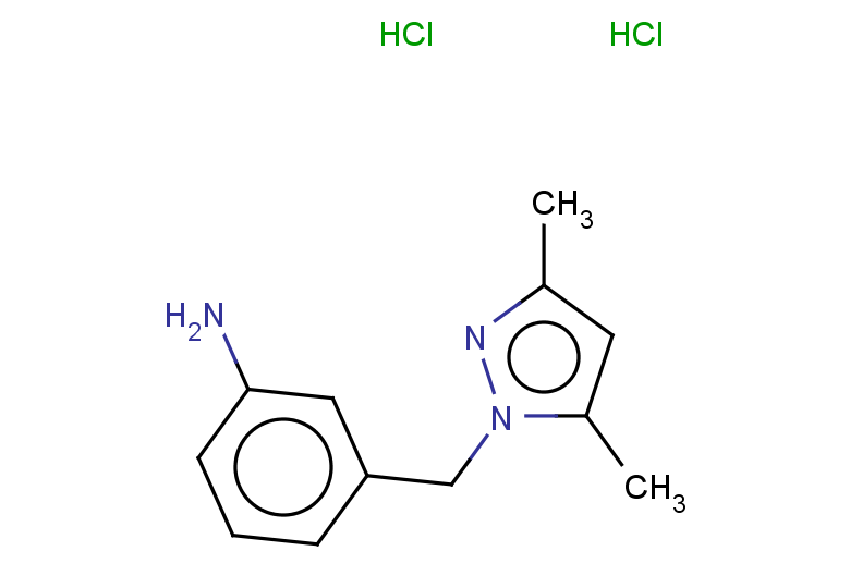3-[(3,5-dimethyl-1H-pyrazol-1-yl)methyl]aniline dihydrochloride