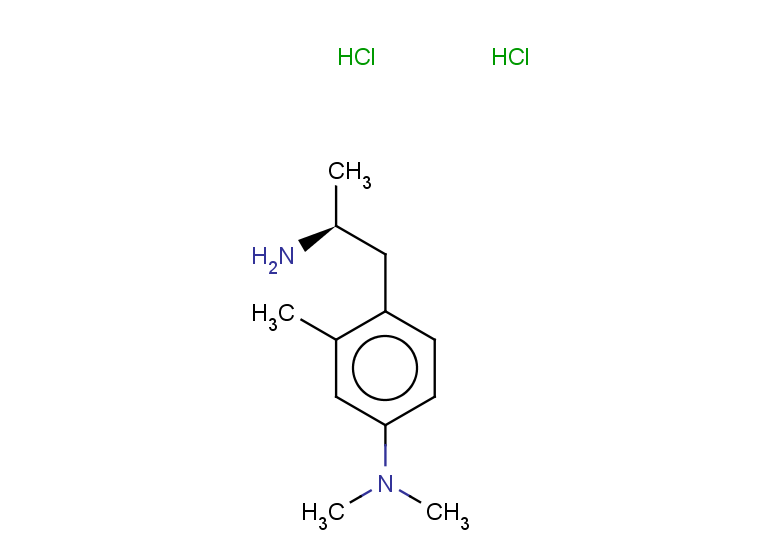 4-[(2S)-2-aminopropyl]-N,N,3-trimethylaniline dihydrochloride