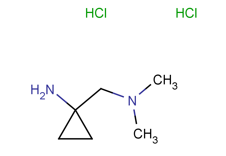 1-[(dimethylamino)methyl]cyclopropan-1-amine dihydrochloride