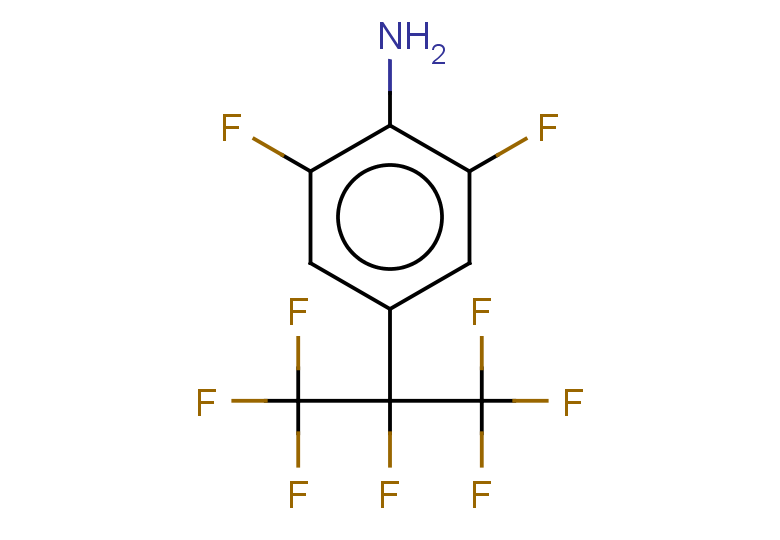 2,6-difluoro-4-(1,1,1,2,3,3,3-heptafluoropropan-2-yl)aniline