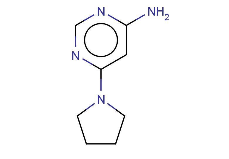 6-(pyrrolidin-1-yl)pyrimidin-4-amine