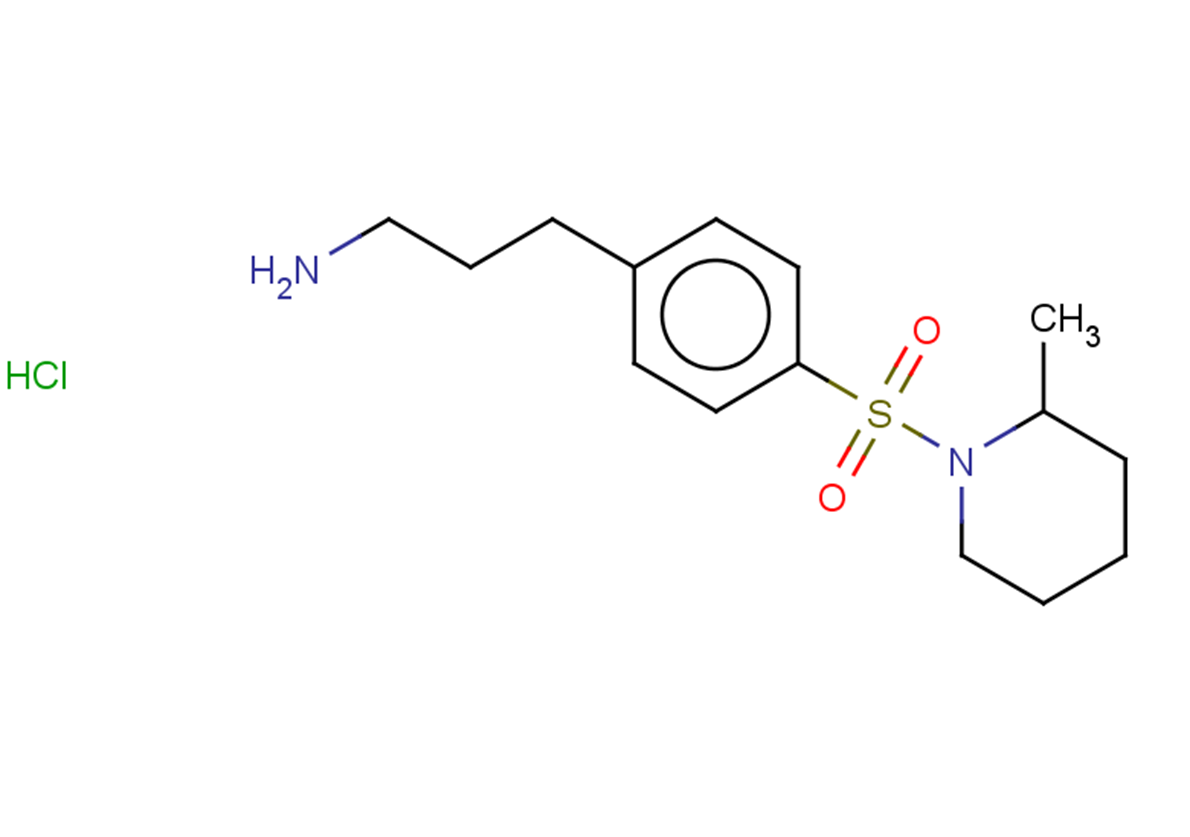 3-{4-[(2-methylpiperidin-1-yl)sulfonyl]phenyl}propan-1-amine hydrochloride