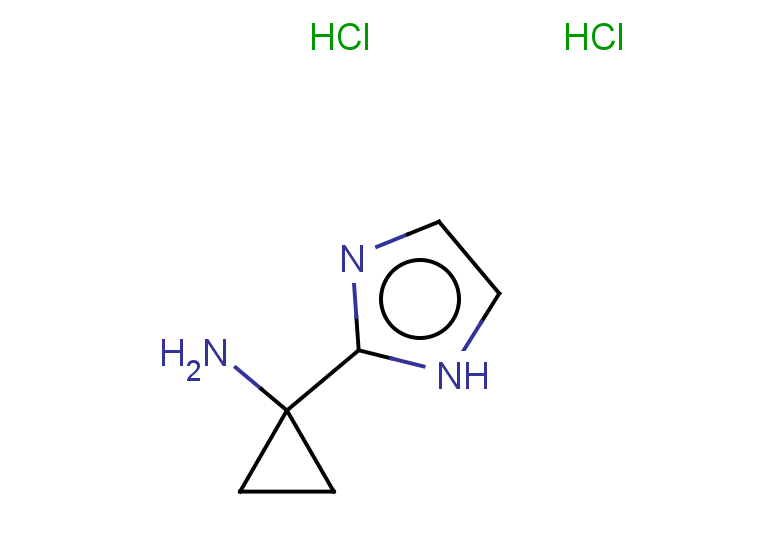 1-(1H-imidazol-2-yl)cyclopropan-1-amine dihydrochloride