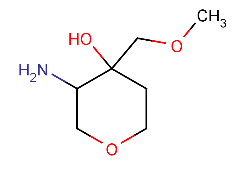 3-amino-4-(methoxymethyl)oxan-4-ol