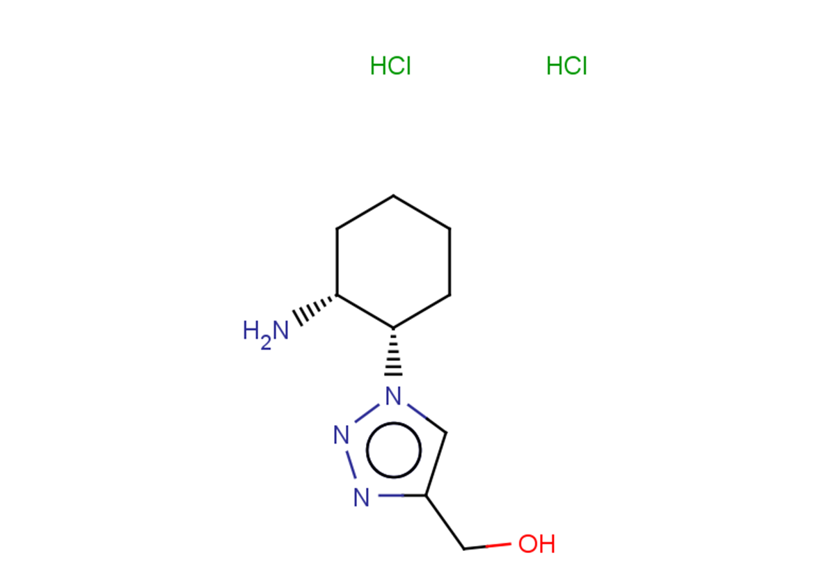 rac-{1-[(1R,2S)-2-aminocyclohexyl]-1H-1,2,3-triazol-4-yl}methanol dihydrochloride, cis